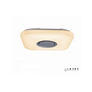 Изображение товара Потолочный светильник квадратный RGB светодиодный диммируемый с Bluetooth-динамиком iLedex Music Music-48W-Square