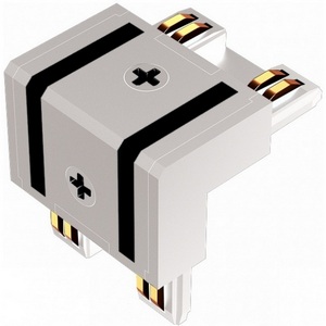 Изображение товара Коннектор питания внешний угловой для ультратонкого шинопровода iLedex Vision48/25 POWER CONNECT 4825-Г-TYPE-WH