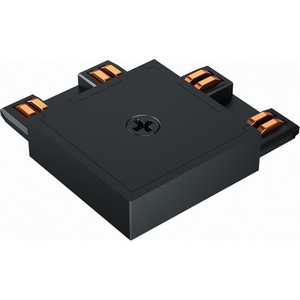 Изображение товара Коннектор питания угловой для ультратонкого шинопровода iLedex Vision48/25 POWER CONNECT 4825-L-TYPE - BK