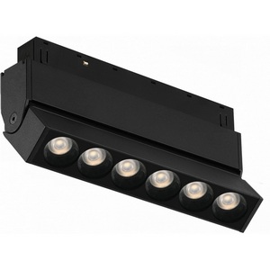 Изображение товара Трековый магнитный светильник 48V iLedex Vision48/22 SMART 4822-003-L120-6W-38DG-BK (Умный дом, Алиса)