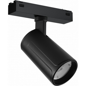 Изображение товара Трековый светильник магнитный 48V iLedex Vision48/25 SMART 4825-048-D60-10W-36DG-BK (Умный дом, Алиса)