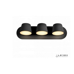 Изображение товара Спот светодиодный W1118-3AS BK iLedex Flexin