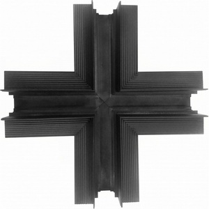 Изображение товара Соединитель Х-образный для встраиваемого шинопровода iLedex Vision48/22 X-TYPE CONNECT 4822-022-44/44-BK