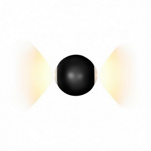 Изображение товара Настенный светильник светодиодный ZD8168-6W BK iLedex Rainbow RGB в форме шара