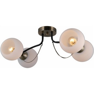 Изображение товара Потолочная люстра ILLUMICO IL0035-4CSQ-79 BK AB