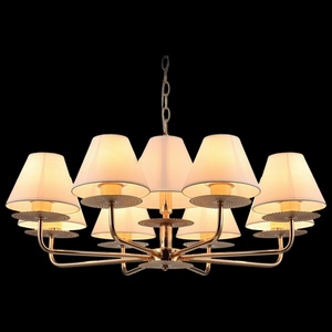 Изображение товара Подвесная люстра ILLUMICO IL6197-9P-17 GD