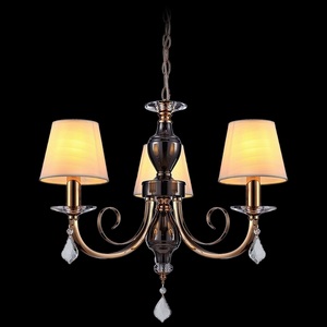 Изображение товара Подвесная люстра ILLUMICO IL5272-3P-27 BK GD