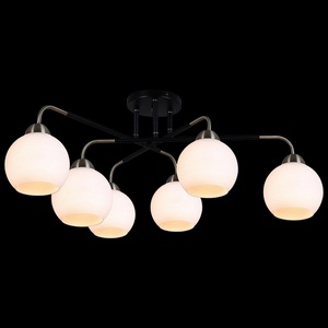 Изображение товара Потолочная люстра на штанге ILLUMICO IL0252-6CSQ-79 BK AB