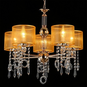 Изображение товара Подвесная люстра ILLUMICO IL6219-5P-27 GD