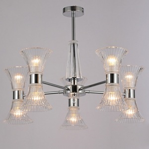 Изображение товара Потолочная люстра на штанге ILLUMICO IL0288-10P-79 CR