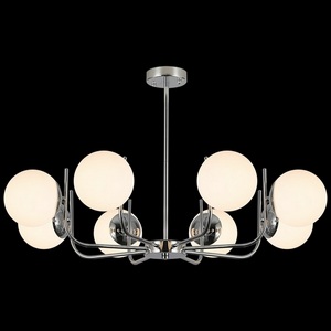 Изображение товара Потолочная люстра на штанге ILLUMICO IL0167-8P-79 CR в форме шара