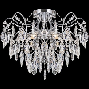 Изображение товара Потолочная люстра хрустальная на штанге ILLUMICO IL3522-6CSQ-39 CR