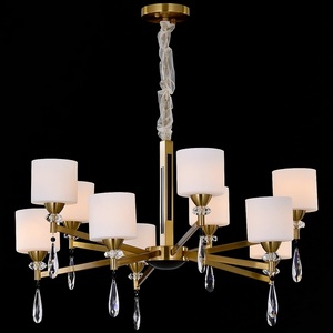 Изображение товара Подвесная люстра ILLUMICO IL5182-10PLS-29 BRASS KELTIC