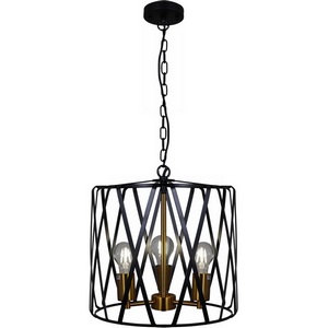 Изображение товара Подвесной светильник ILLUMICO IL1023-3PB-05 BK GD