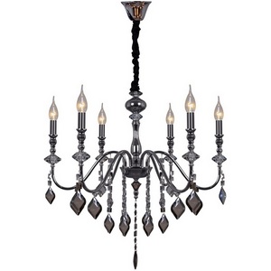 Изображение товара Подвесная люстра хрусталь ILLUMICO IL2370-6POR-39 CR подсвечник