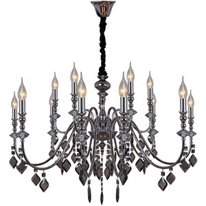 Изображение товара Подвесная люстра хрусталь ILLUMICO IL2370-15POR-39 CR подсвечник