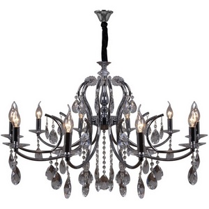 Изображение товара Подвесная люстра хрусталь ILLUMICO IL2326-10POR-39 CR подсвечник
