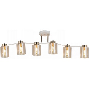 Изображение товара Потолочная люстра на штанге ILLUMICO IL6111-6COU-79 WH GD