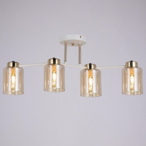 Изображение товара Потолочная люстра на штанге ILLUMICO IL6111-4COU-79 WH GD Qui