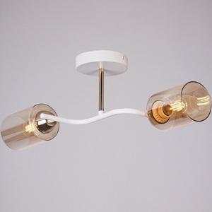 Изображение товара Потолочная люстра на штанге ILLUMICO IL8148-2COU-79 WH GD Bice