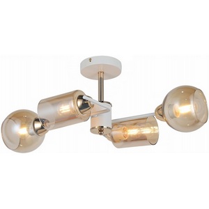 Изображение товара Потолочная люстра на штанге ILLUMICO IL8243-4COU-79 WH GD