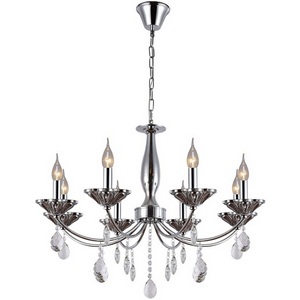 Изображение товара Подвесная люстра ILLUMICO IL1241-8PPA-29 CR подсвечник с подвесками