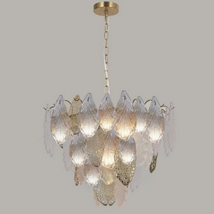 Изображение товара Подвесная люстра хрустальная ILLUMICO IL0508-8P-79 BRASS