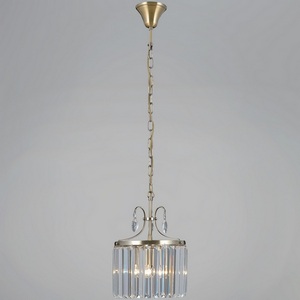 Изображение товара Подвесная люстра хрусталь ILLUMICO IL3519-3PSQ-24 AB LYRA