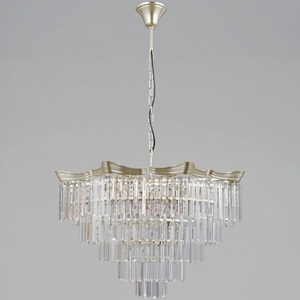 Изображение товара Подвесная люстра хрусталь ILLUMICO IL3575-8+4PSQ-24 GD LYRA