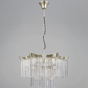 Изображение товара Подвесная люстра хрусталь ILLUMICO IL3357-6+3PSQ-24 GD LYRA