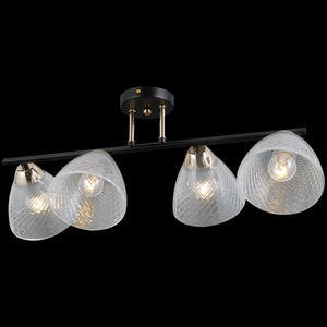 Изображение товара Потолочная люстра на штанге ILLUMICO IL0739-4CSQ-24 BK FGD ARIES