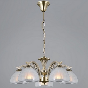 Изображение товара Подвесная люстра ILLUMICO IL0723-5PSQ-24 AB SPICA