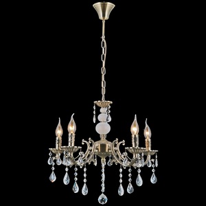 Изображение товара Подвесная люстра ILLUMICO IL9927-5PSQ-24 AB CASTOR подсвечник