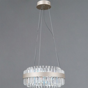 Изображение товара Подвесная люстра светодиодная хрустальная ILLUMICO IL4386-36WSQ-25 SL GENOA
