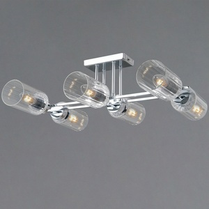 Изображение товара Потолочная люстра на штанге ILLUMICO IL0780-6CSQ-25 CR NAPLES