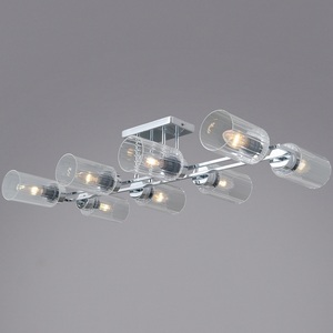 Изображение товара Потолочная люстра на штанге ILLUMICO IL0780-8CSQ-25 CR NAPLES