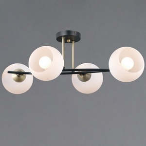 Изображение товара Потолочная люстра на штанге ILLUMICO IL0798-4CSQ-25 BK AB TRENTO