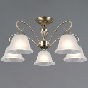 Изображение товара Потолочная люстра на штанге ILLUMICO IL0696-5ASQ-25 AB AREZZO