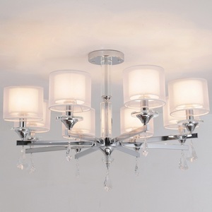 Изображение товара Потолочная люстра на штанге ILLUMICO IL1354-8CPA-29 CR Romei