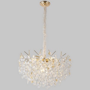 Изображение товара Подвесная люстра хрустальная ILLUMICO IL5160-600PZF-25 GD ELITE