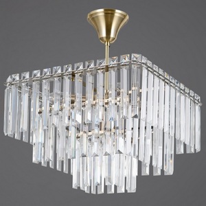 Изображение товара Потолочная люстра хрустальная на штанге ILLUMICO IL3535-5PSQ-25AB ELITE