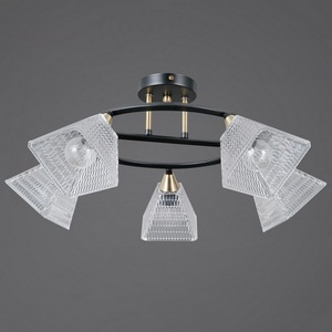 Изображение товара Потолочная люстра на штанге ILLUMICO IL0850-5CSQ-25BKAB ELITE