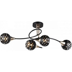 Изображение товара Потолочная люстра на штанге Imex MD.19074-4-S-BK+FGD