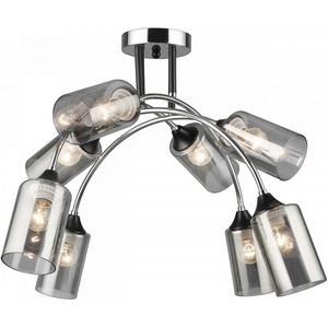 Изображение товара Потолочная люстра на штанге Imex MD.2195-8-S-BK+CH