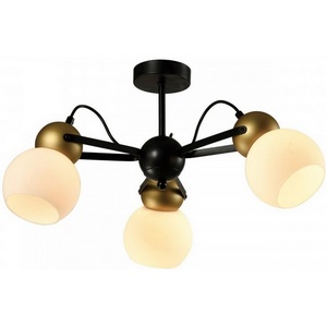Изображение товара Потолочная люстра на штанге Imex MD.22438-3-S-BK+GD шарики