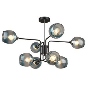 Изображение товара Потолочная люстра MD.3564-8-S BK+CH Imex шарики