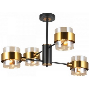 Изображение товара Потолочная люстра на штанге Imex MD.51891-4-S-BK+GBR