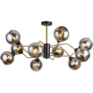 Изображение товара Потолочная люстра на штанге Imex MD.9083-10-S-BK+COP шарики