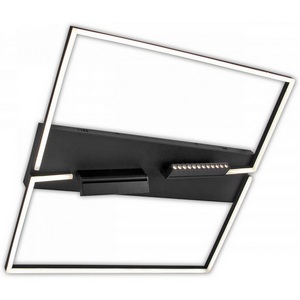 Изображение товара Потолочная люстра светодиодная 124W с поворотными спотами, пульт ДУ Imex PLC-7071-800-MBK