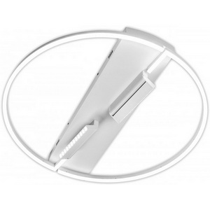 Изображение товара Потолочная люстра светодиодная 106W с поворотными спотами, пульт ДУ Imex PLC-7072-800-MWH